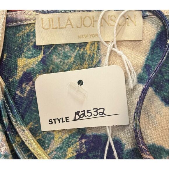 Ulla Johnson Lise camisole top in Lazuli NWT Size Small - Picture 7 of 7